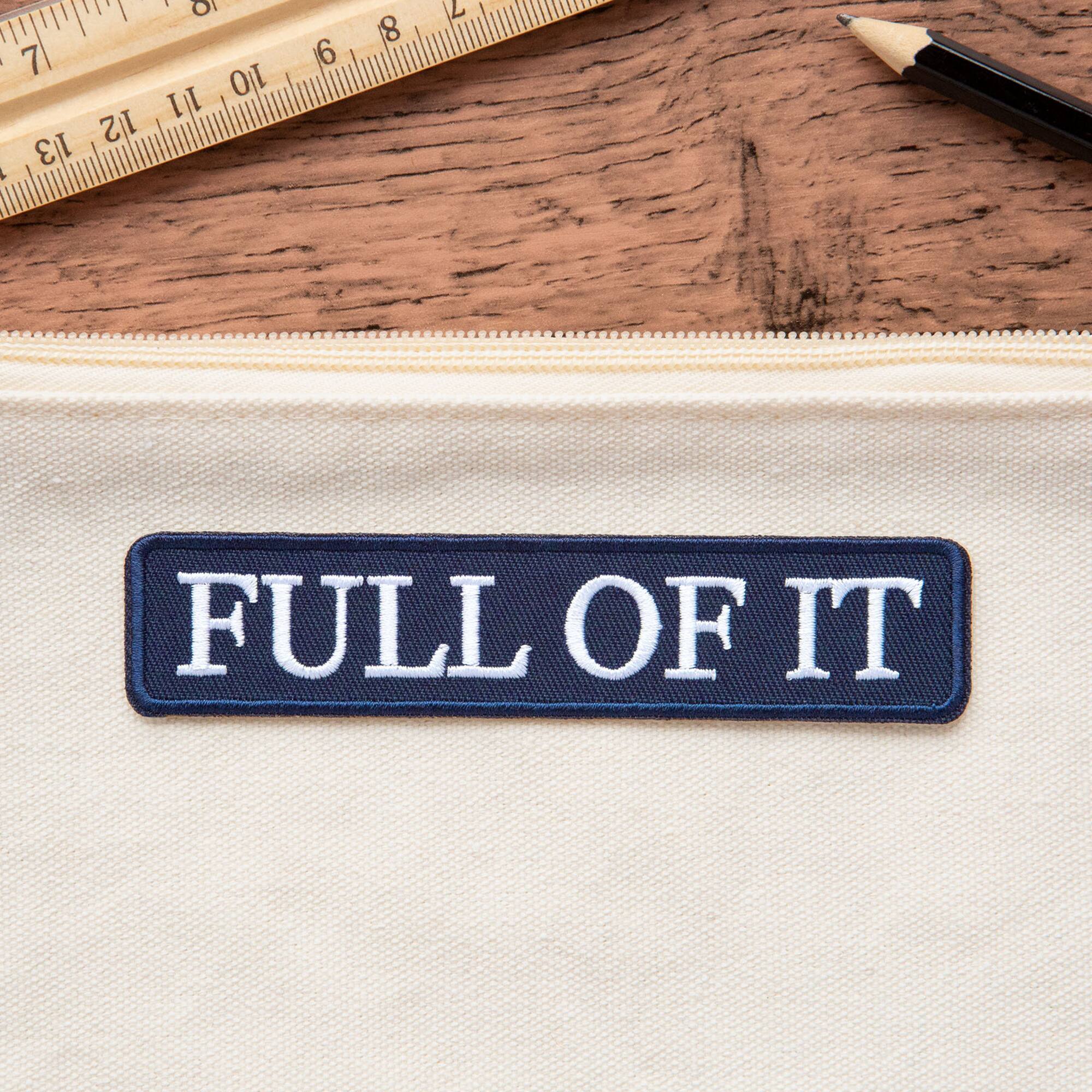 Summer Full of It Iron-On & Adhesive Embroidered Patch by Make Market®
